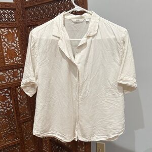 Uniqlo Ladies Off-White Casual Shirt